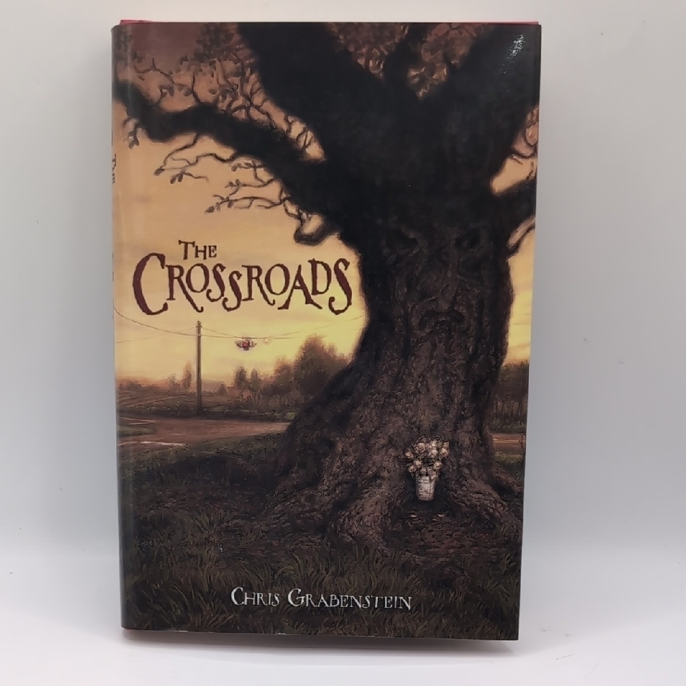 2008 Chris Grabenstein Signed True First 1st Edition Book "The Crossroads" HC DJ